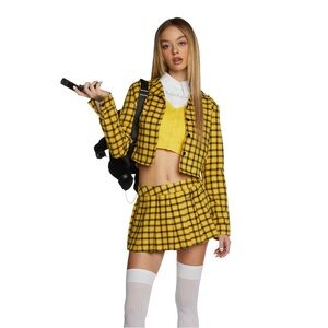 Dolls kill brand clueless costume xs never worn